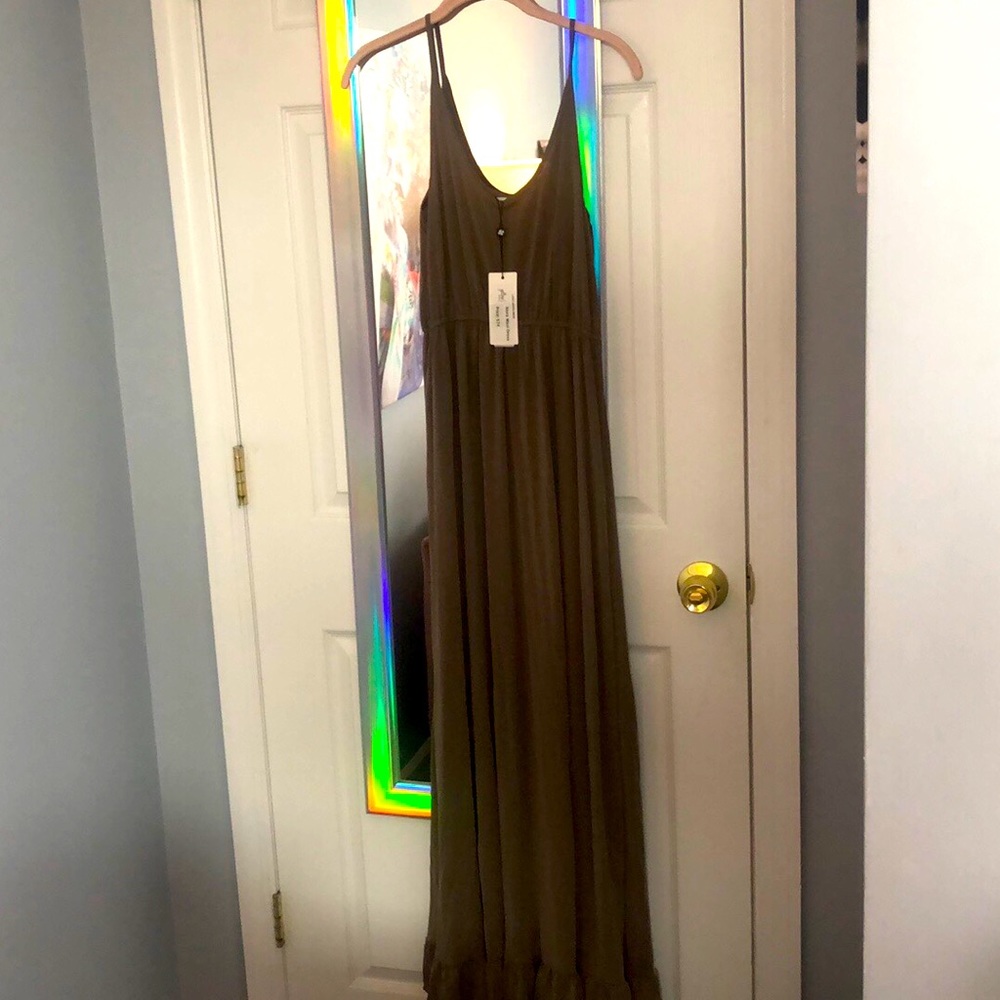 Floor length maxi dress